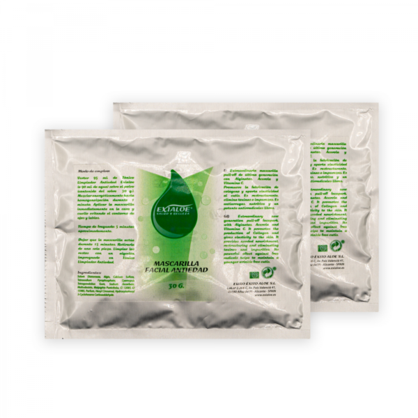 MASCARILLA FACIAL ANTIEDAD